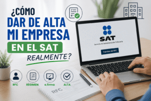 ¿Cómo dar de alta mi empresa en el SAT realmente