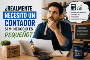 ¿Realmente necesito un contador si mi negocio es pequeño